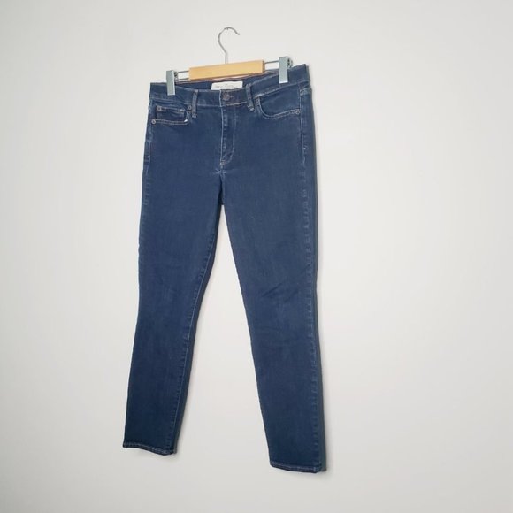 Gap Jeans True Skinny Ankle Mid Rise Classic Dark Wash 28 - Picture 2 of 14